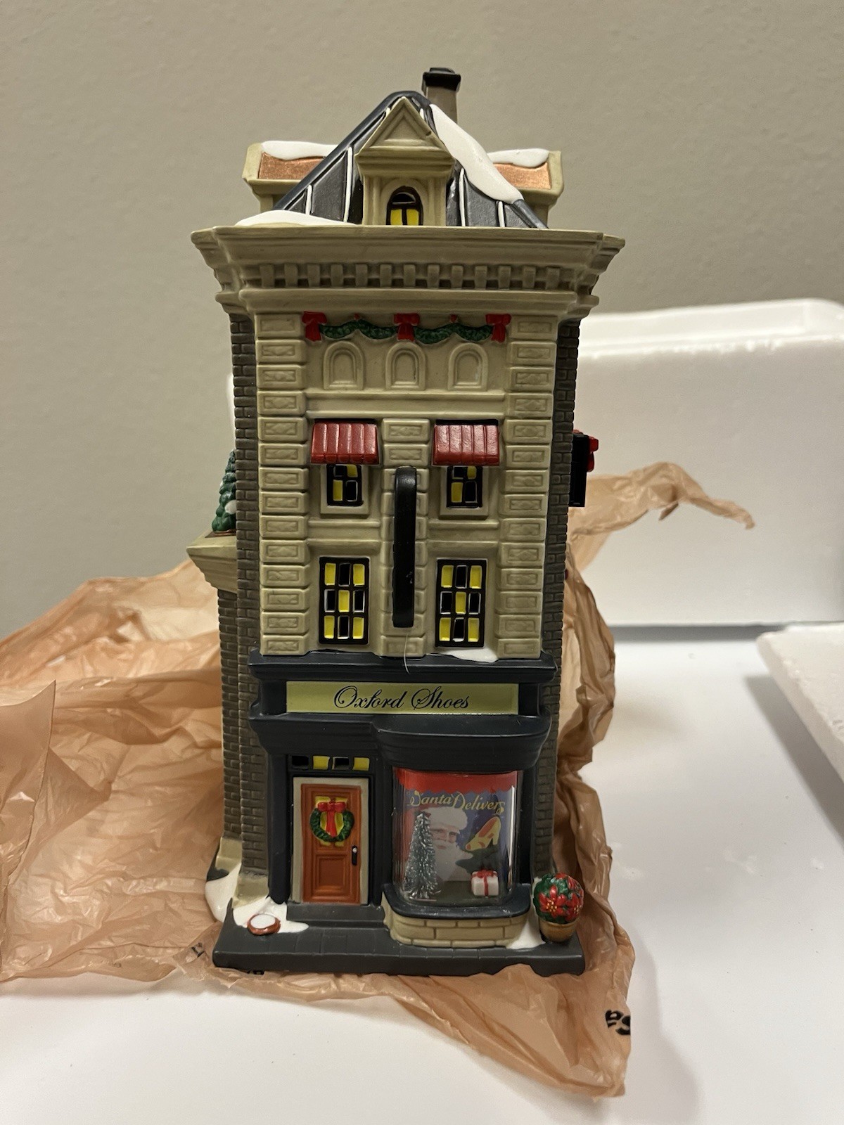 DEPT 56 “Christmas In The City” – OXFORD SHOES – SEE DESCRIPTION
