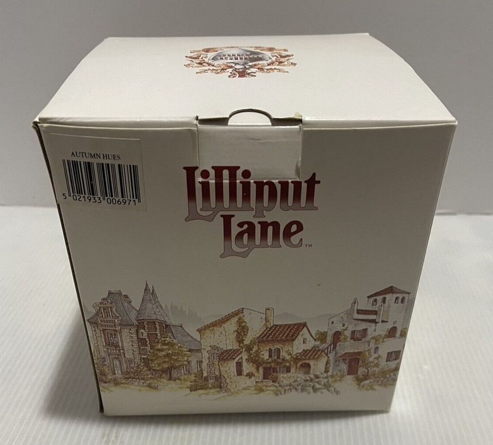 Lilliput Lane A Year In an English Garden Autumn Hues 1994