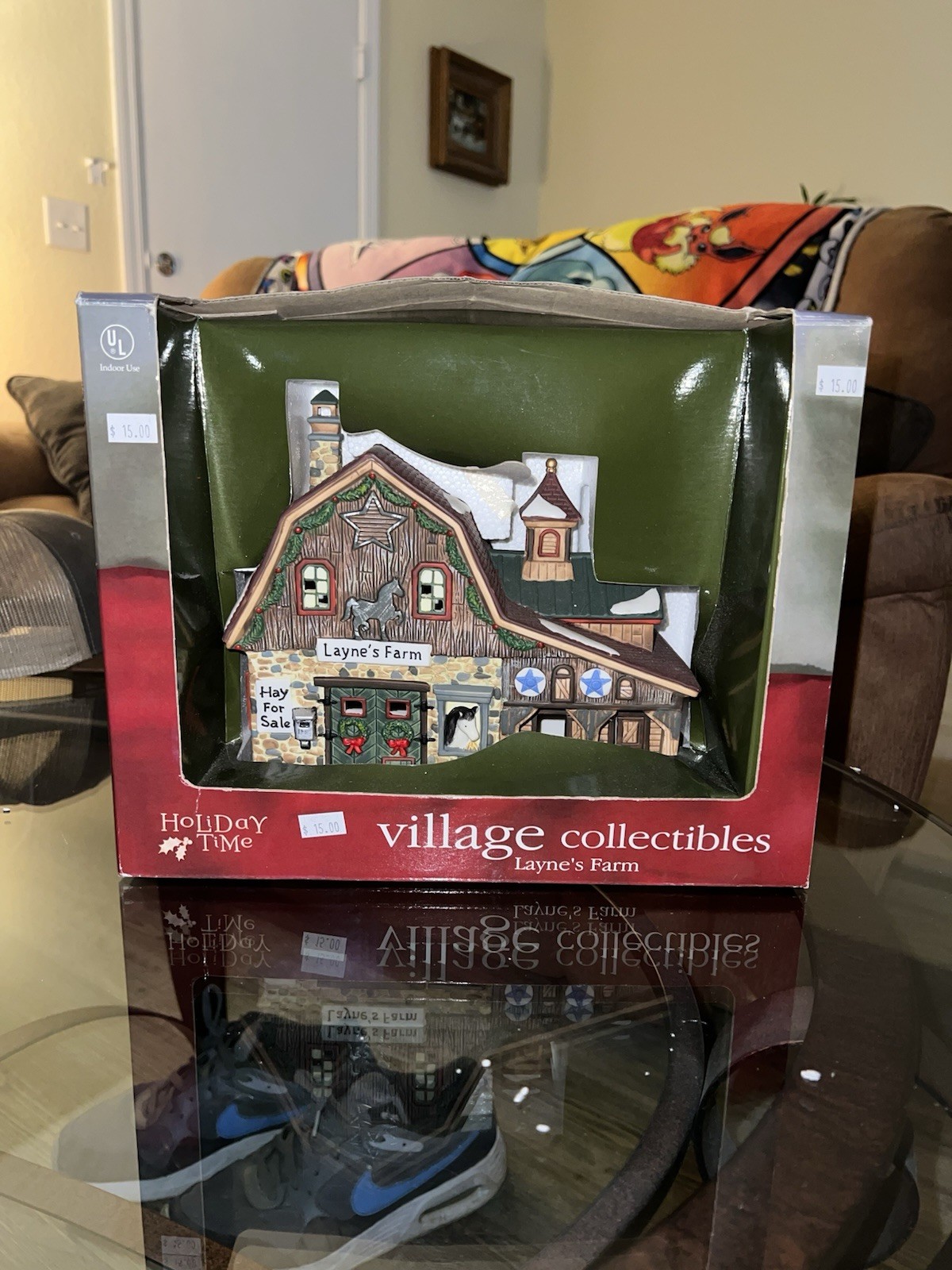 Holiday Time Village Collectibles: Layne’s Farm