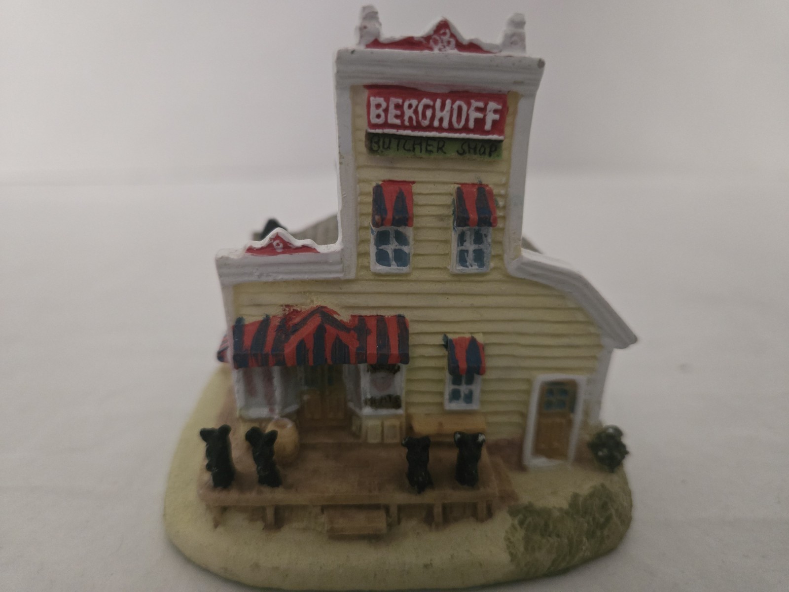 Berghoff Butcher Shop AH131 Liberty Falls Village Miniature Building