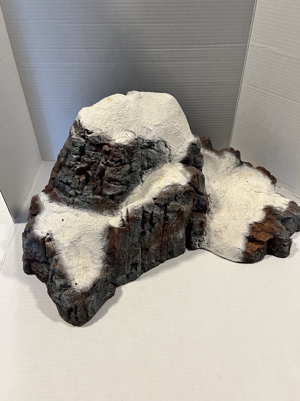 Dept. 56 Medium Village Mountain w/Frosted Sisal Pine Trees #5227-2