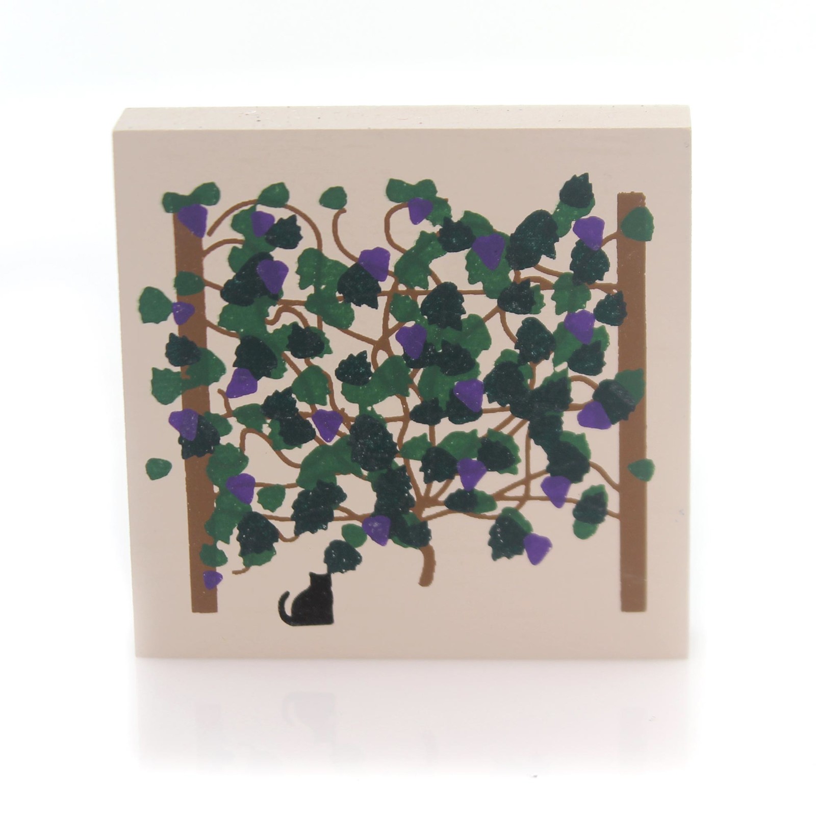 2.50In Grape Arbor, Wood, Accessory Wine Fruit 209