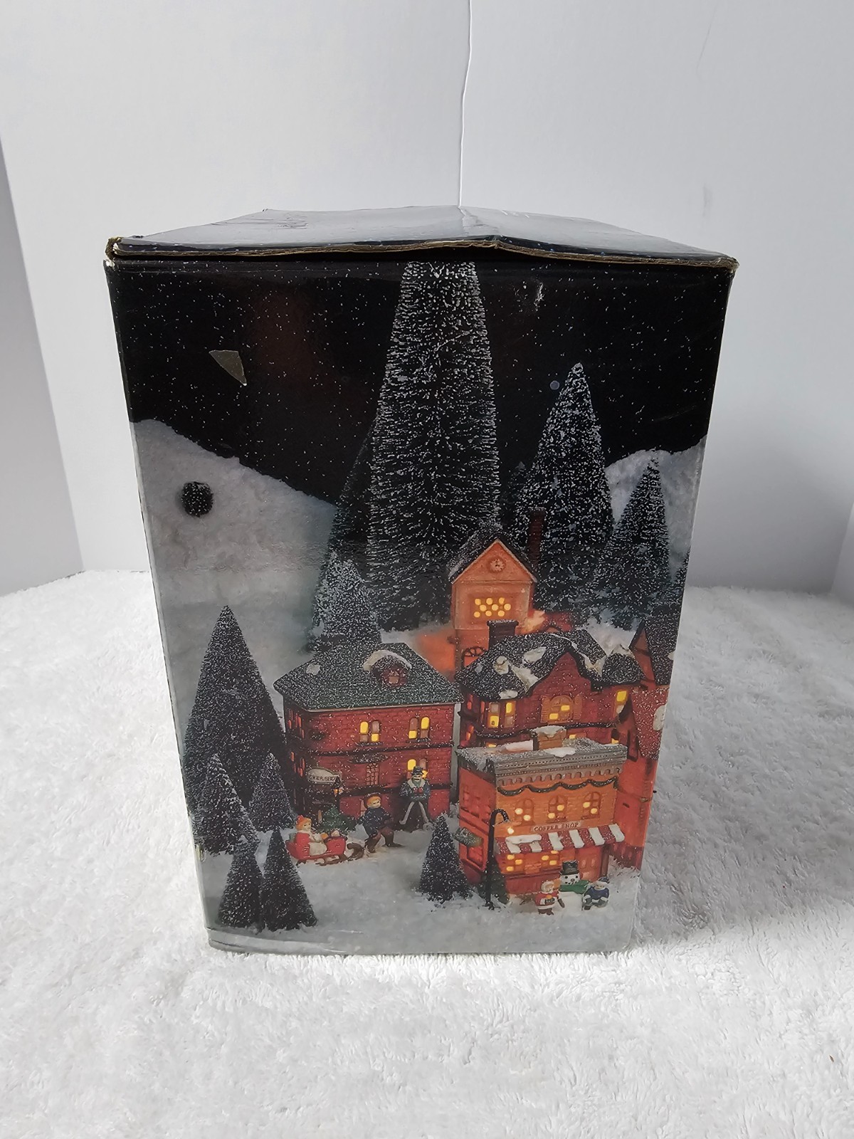 Holiday Expressions Dickens Collectables Porcelain Lighted House 1992 Xmas Town