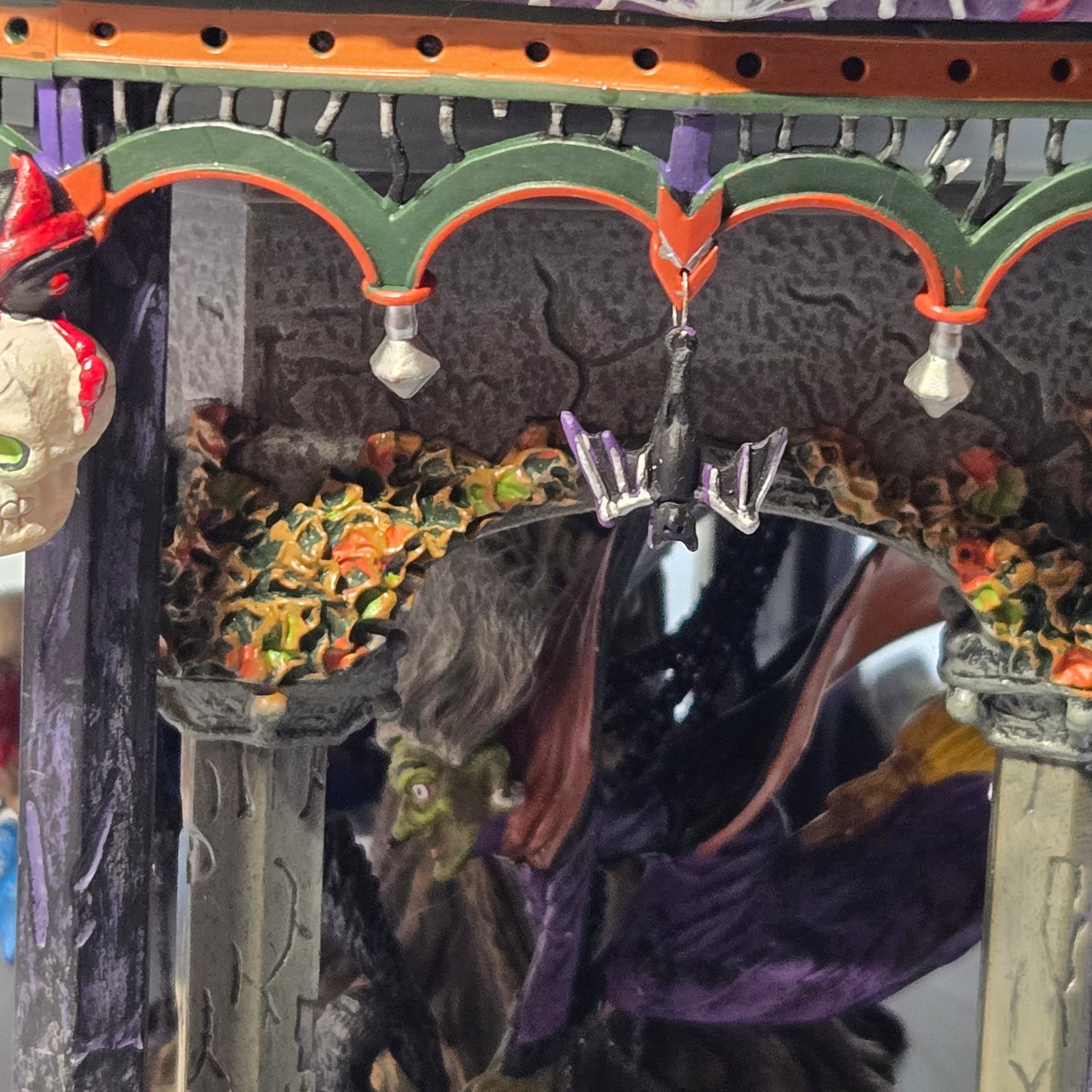Dept 56 Ghostly Carousel 56.55317 Halloween Snow Village Lights Sound REPAIR
