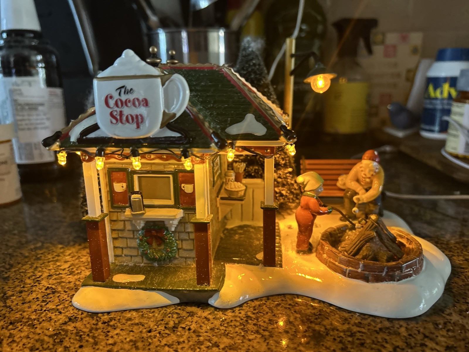 Dept 56 The Cocoa Stop The Original Snow Village Limited Edition In Box READ