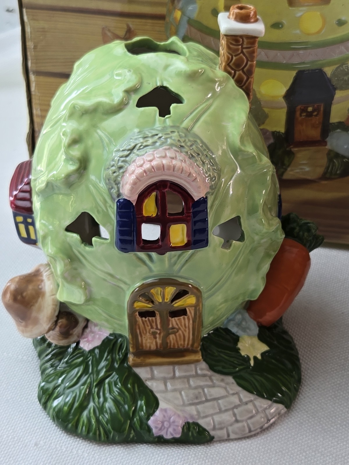 International Bazzar Seven Piece Easter Village Set