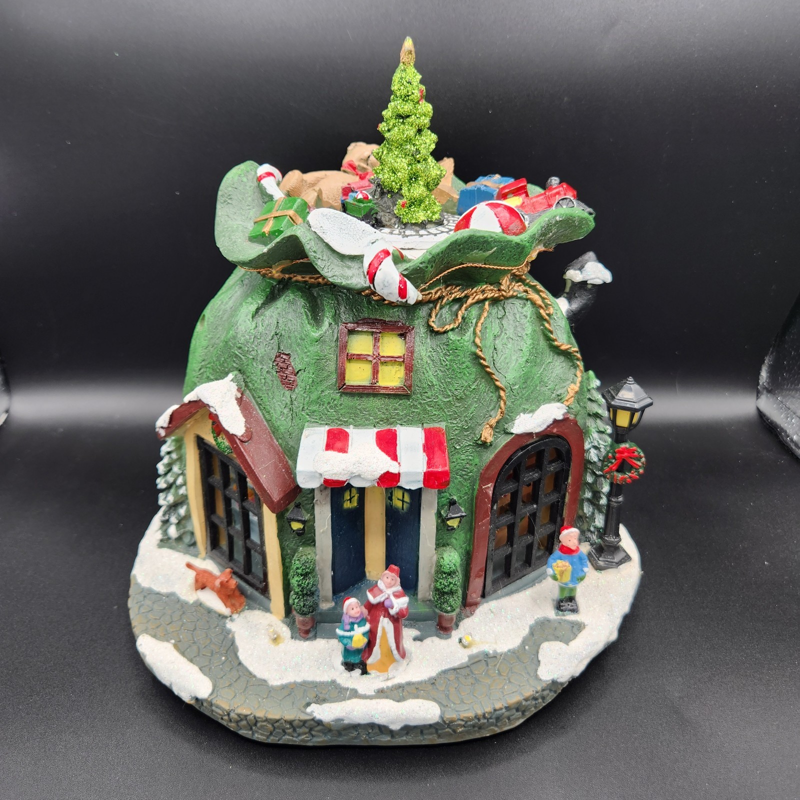 Mr. Christmas Santa Workshop Light Up Music 2001 Tested Works