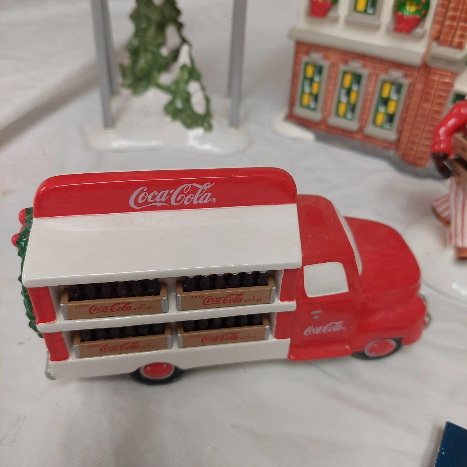 Dept 56 Coca-Cola Snow Village Complete 8 Pc Set w/ Boxes Retired