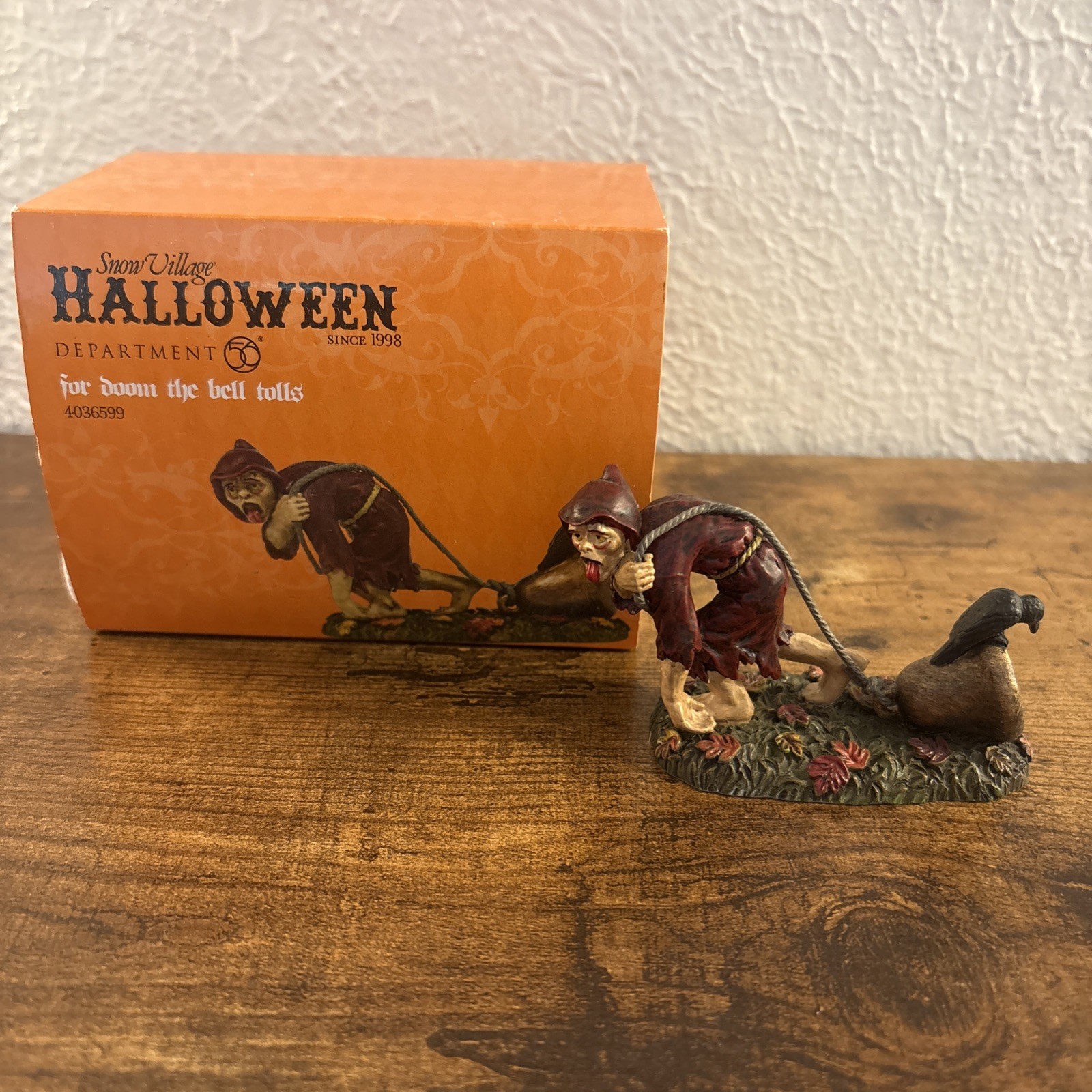 DEPT 56 FOR DOOM THE BELL TOLLS 4036599 HALLOWEEN VILLAGE department accessory