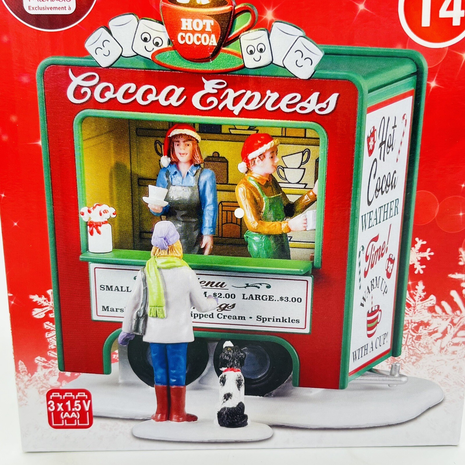 Cocoa Express Lemax 2pc Lighted Christmas Village Shop 2023 Michaels Exclusive