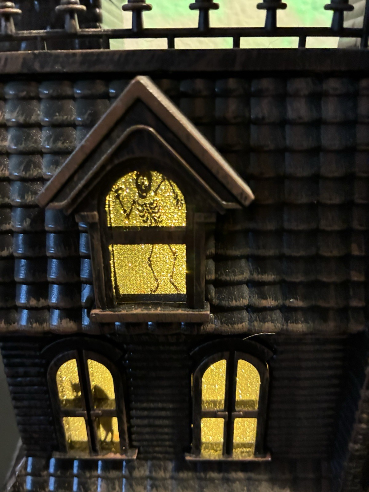 2023 Lighted Haunted House Projection Halloween Decor