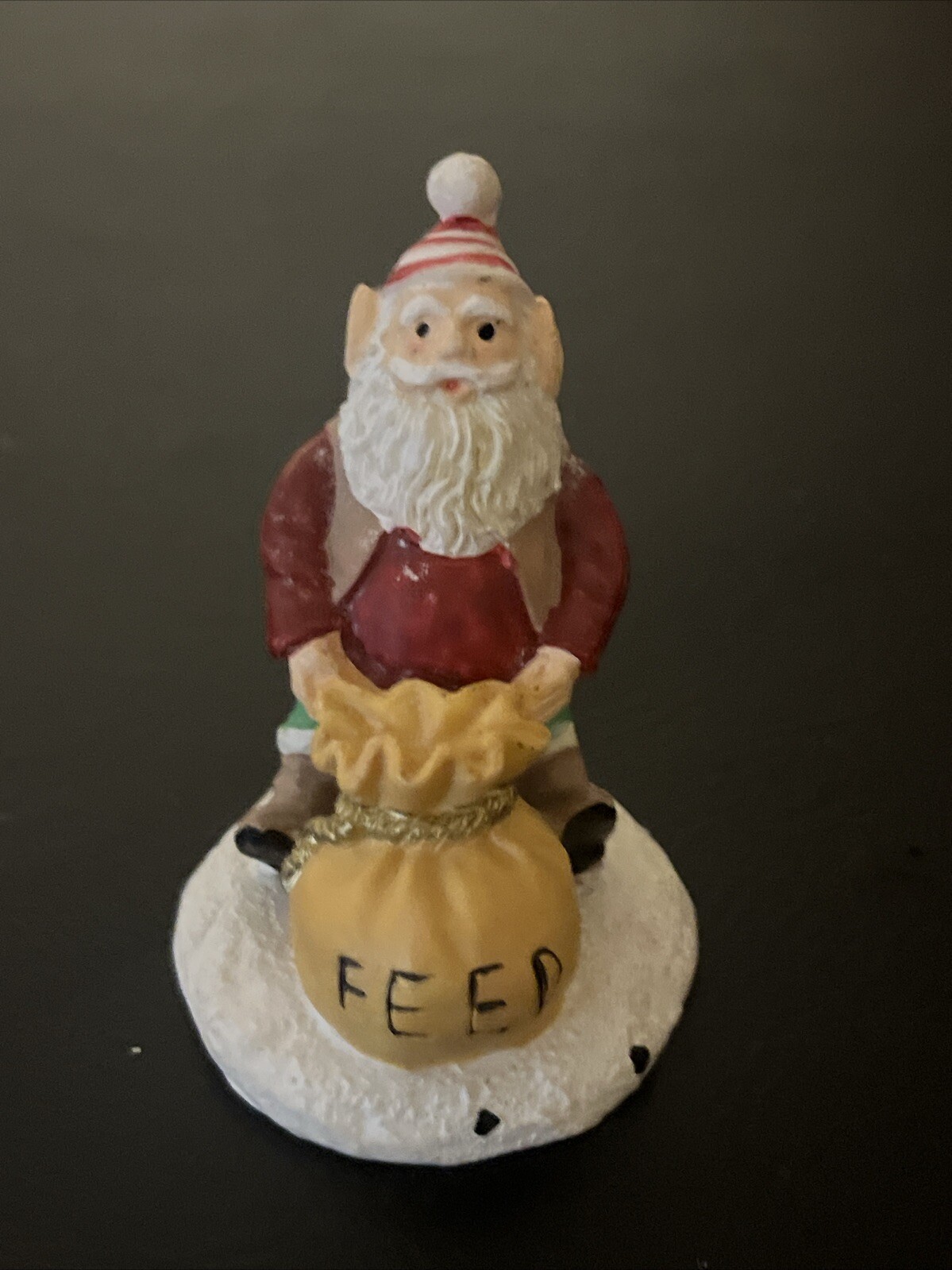 Kringle Mountain North Pole Santa Helper Elf Christmas Village Figure 2” Tall
