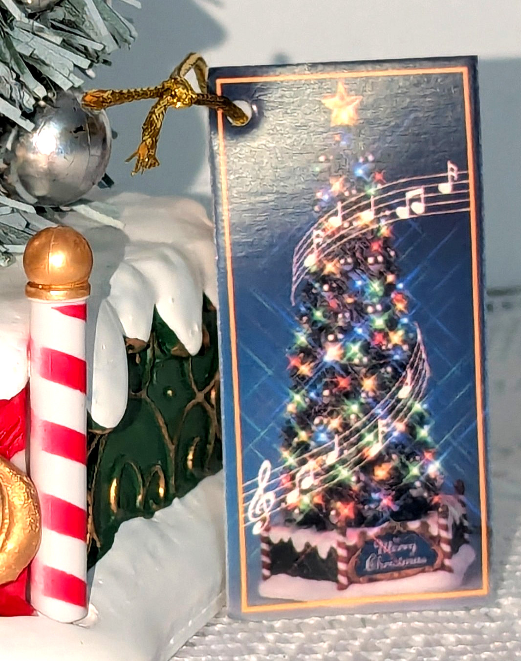 Lemax Sights & Sounds New Majestic Christmas Tree Holiday Village Musical LED’s