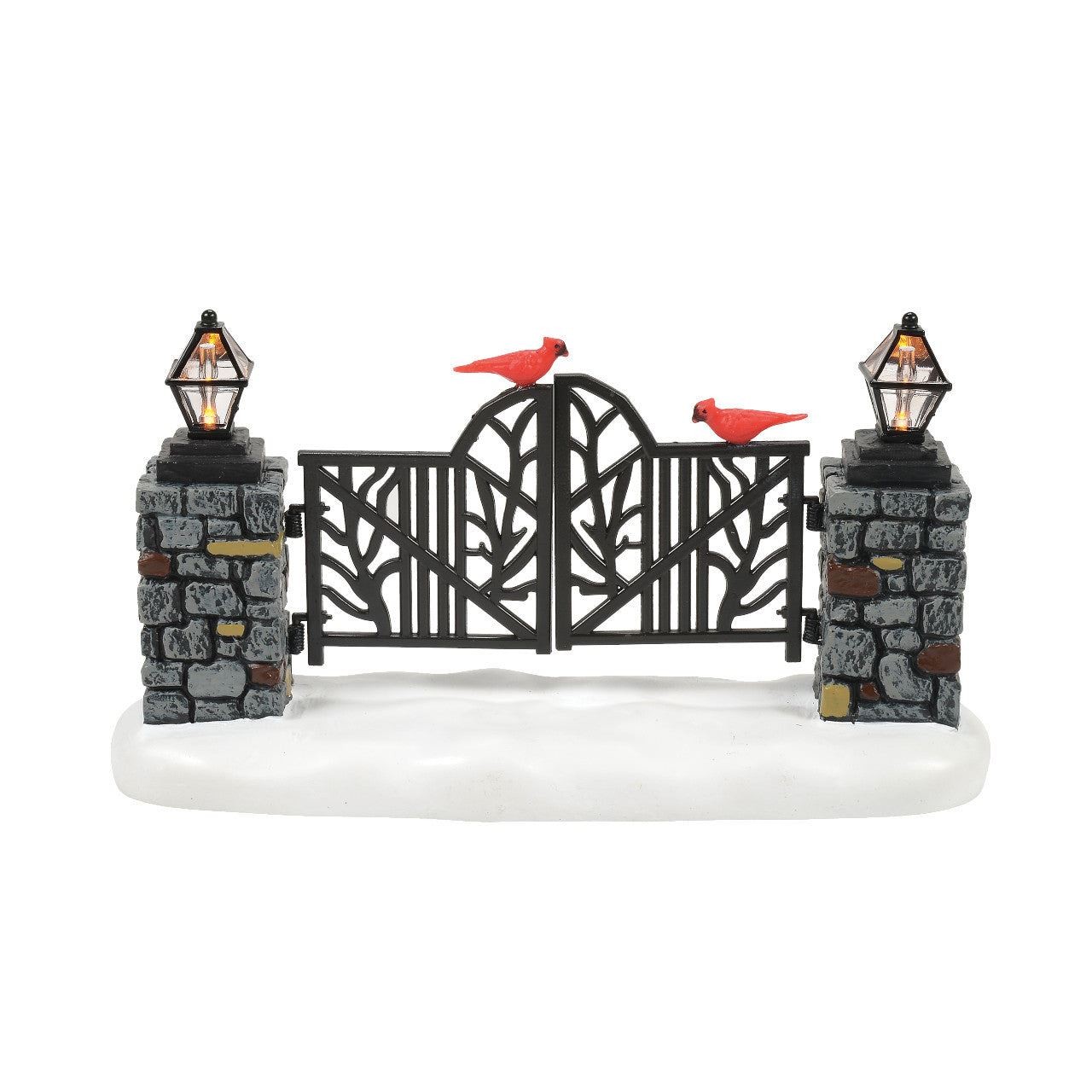Department 56 Cross Product Accessory Cardinal LIT Christmas Gate 6013635