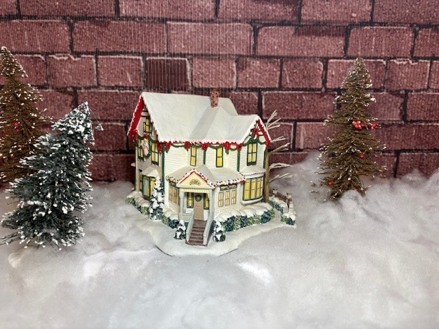 Norman Rockwell’s Christmas Village “Holiday Home” #79574