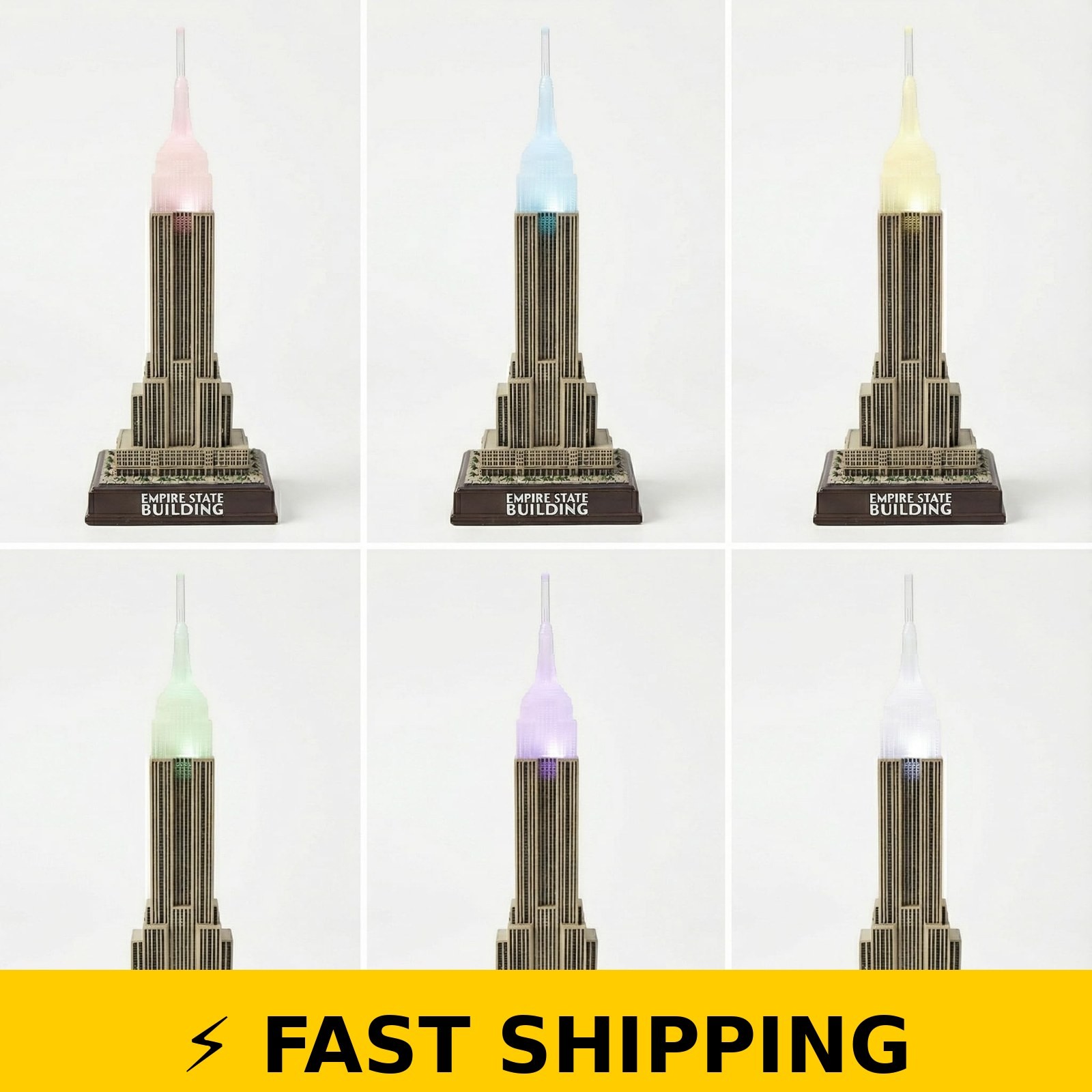 Empire State Building LED Replica 10″ New York Souvenir
