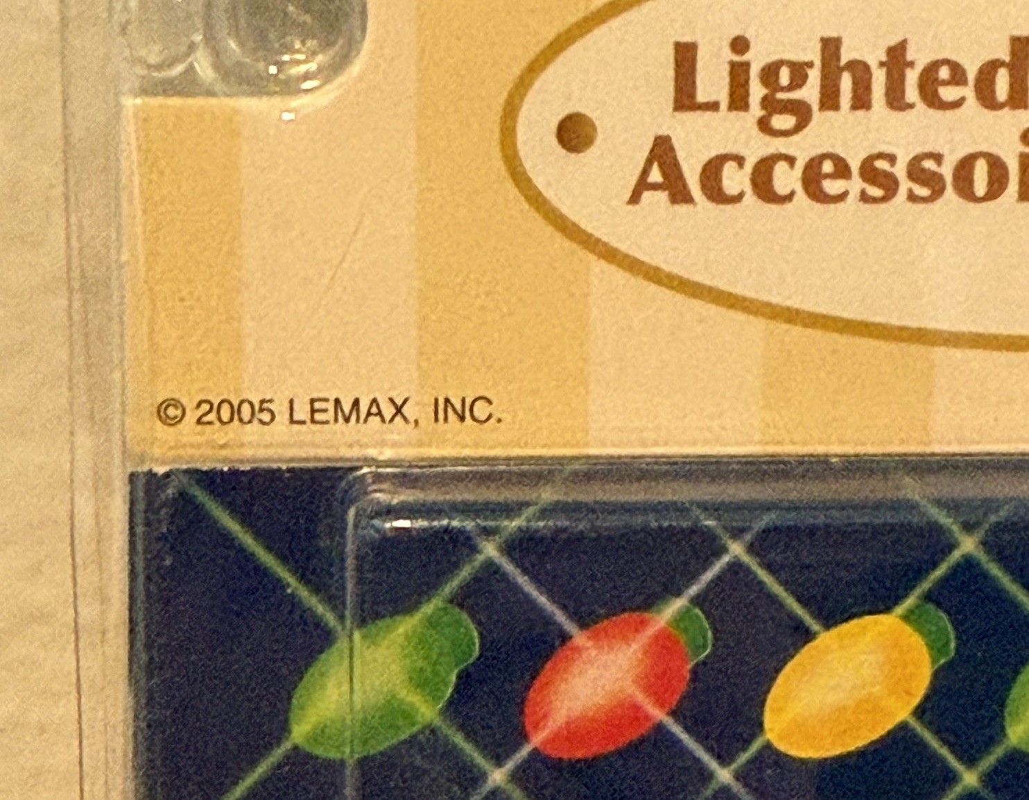 Lemax Mini Light Set Of 50 Multicolor Christmas Village House Accessory 54387