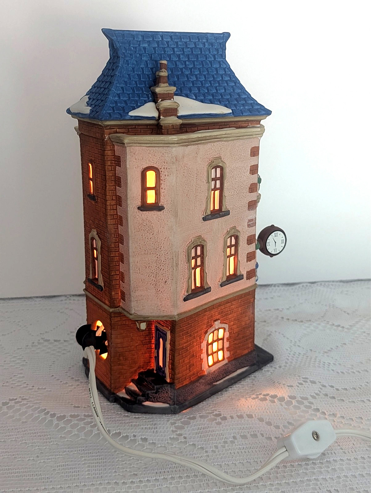 Department 56 City Clockworks Porcelain Heritage Village Collection 1992 #5531-0