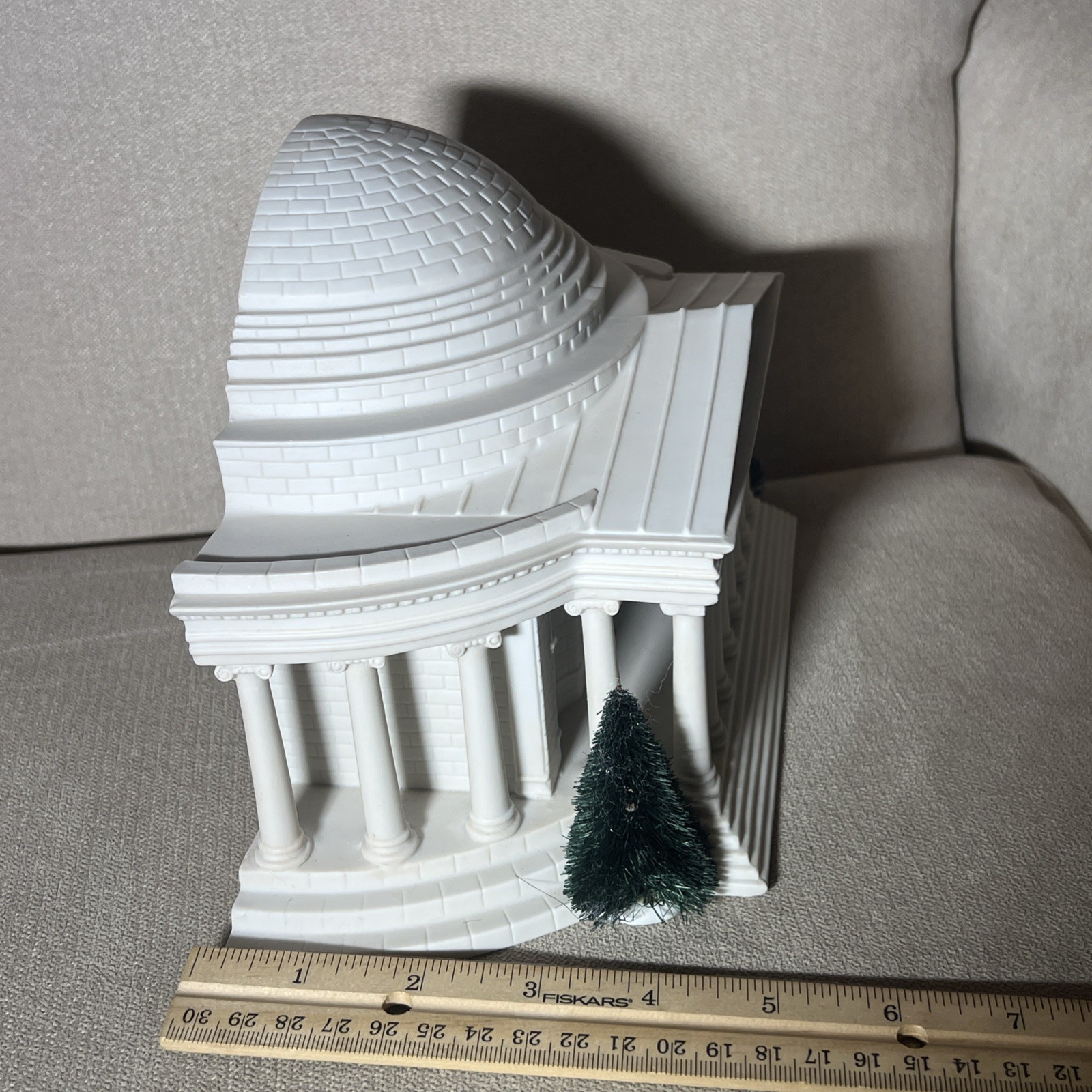 Dept 56 American Pride Collection Jefferson Memorial Patriot Pin & Scroll NO Box