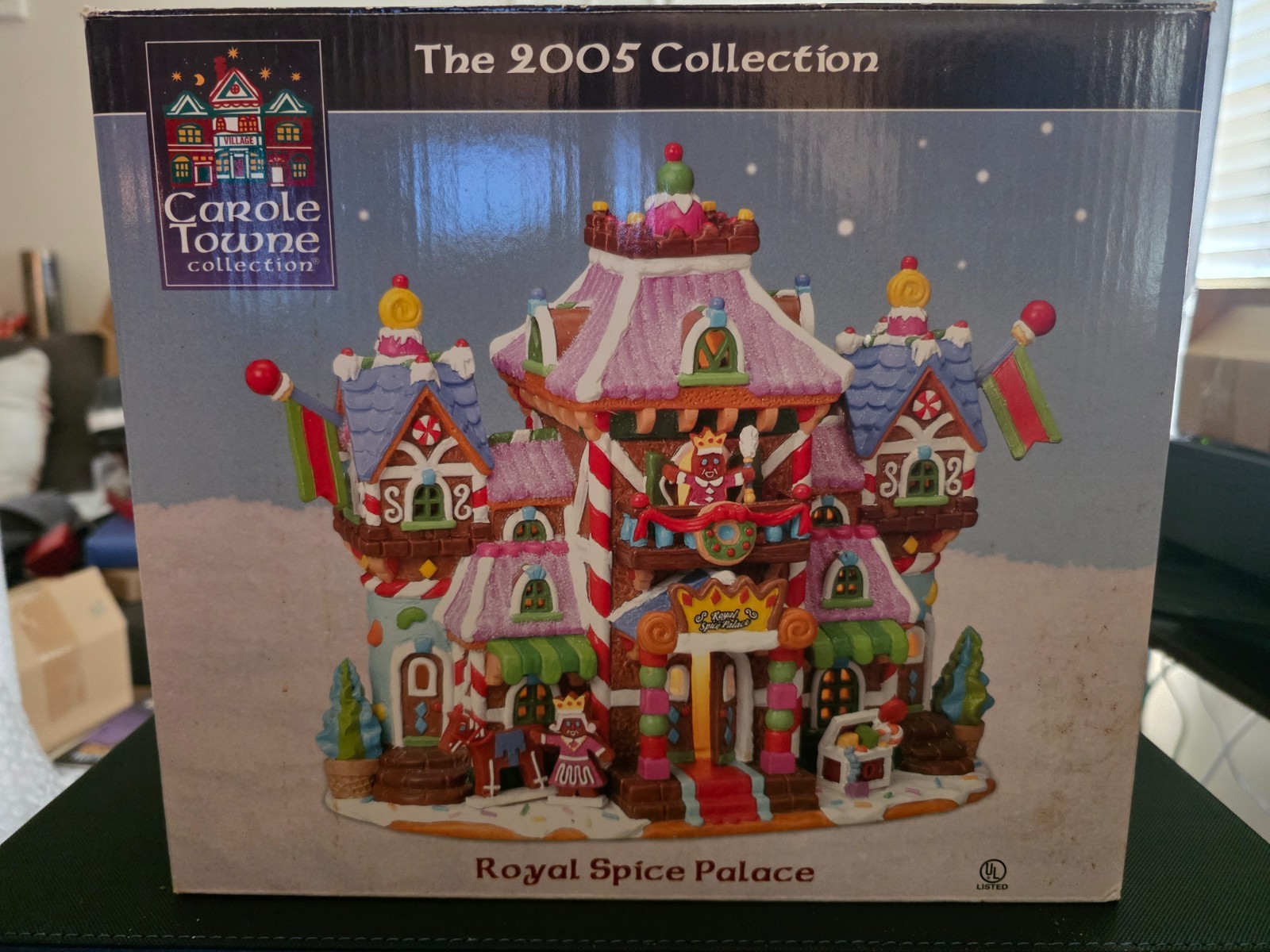 Lemax Carole Towne Collection Royal Spice Palace Gingerbread House