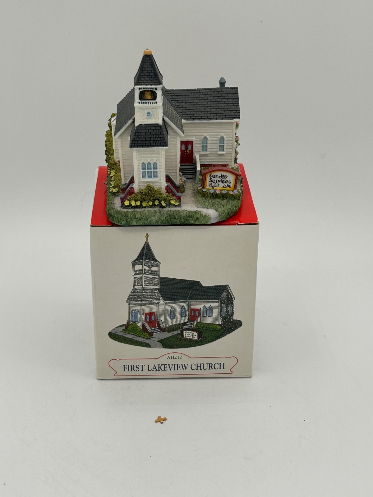Liberty Falls Americana Collection First Lakeview Church 2000 Used Multi-Color