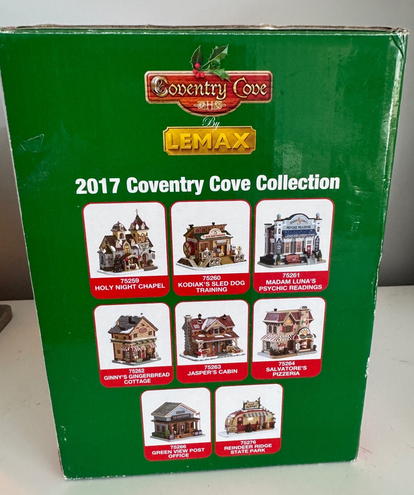 RARE Lemax Coventry Cove Salvatore’s Pizzeria Christmas Village House 2017 READ!