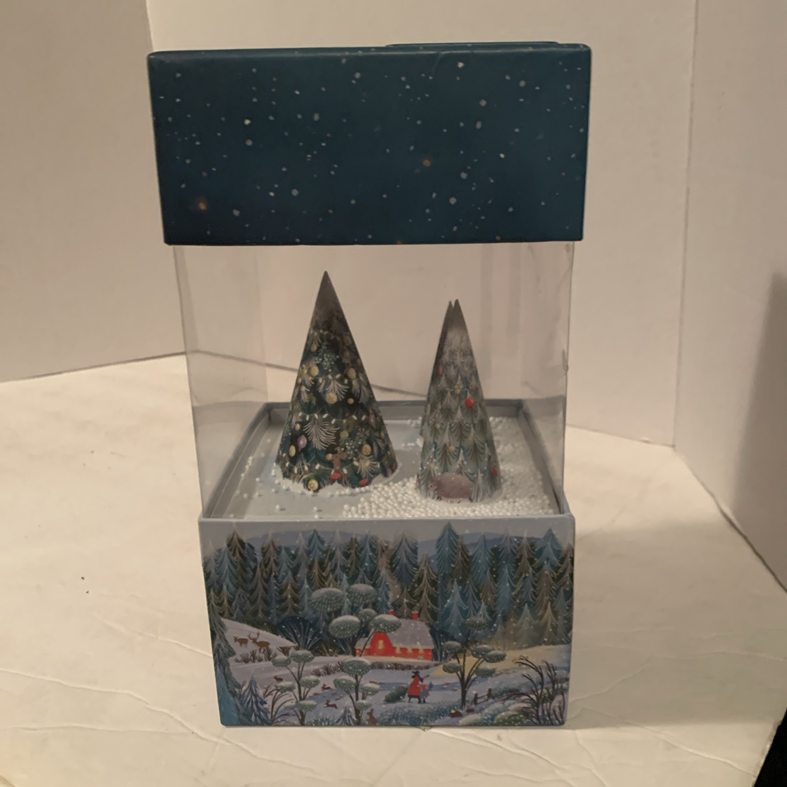 Marks And Spencer M&S Snowing Forest Christmas 2024 No Chocolate Fan Works