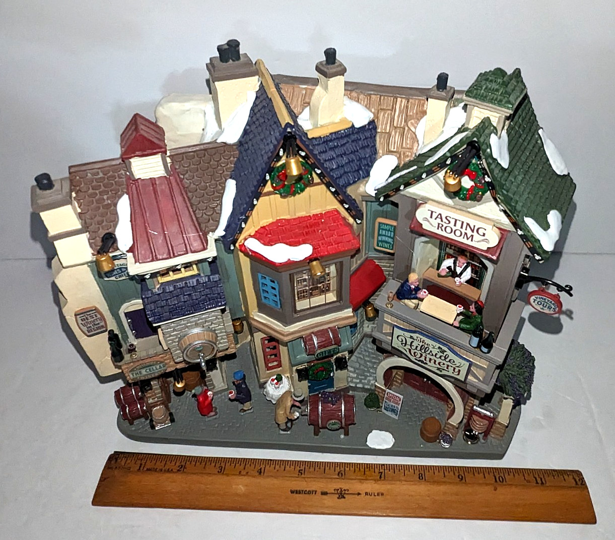 Lemax The Hillside Winery Battery Operated LED Light Village Collectible #35027