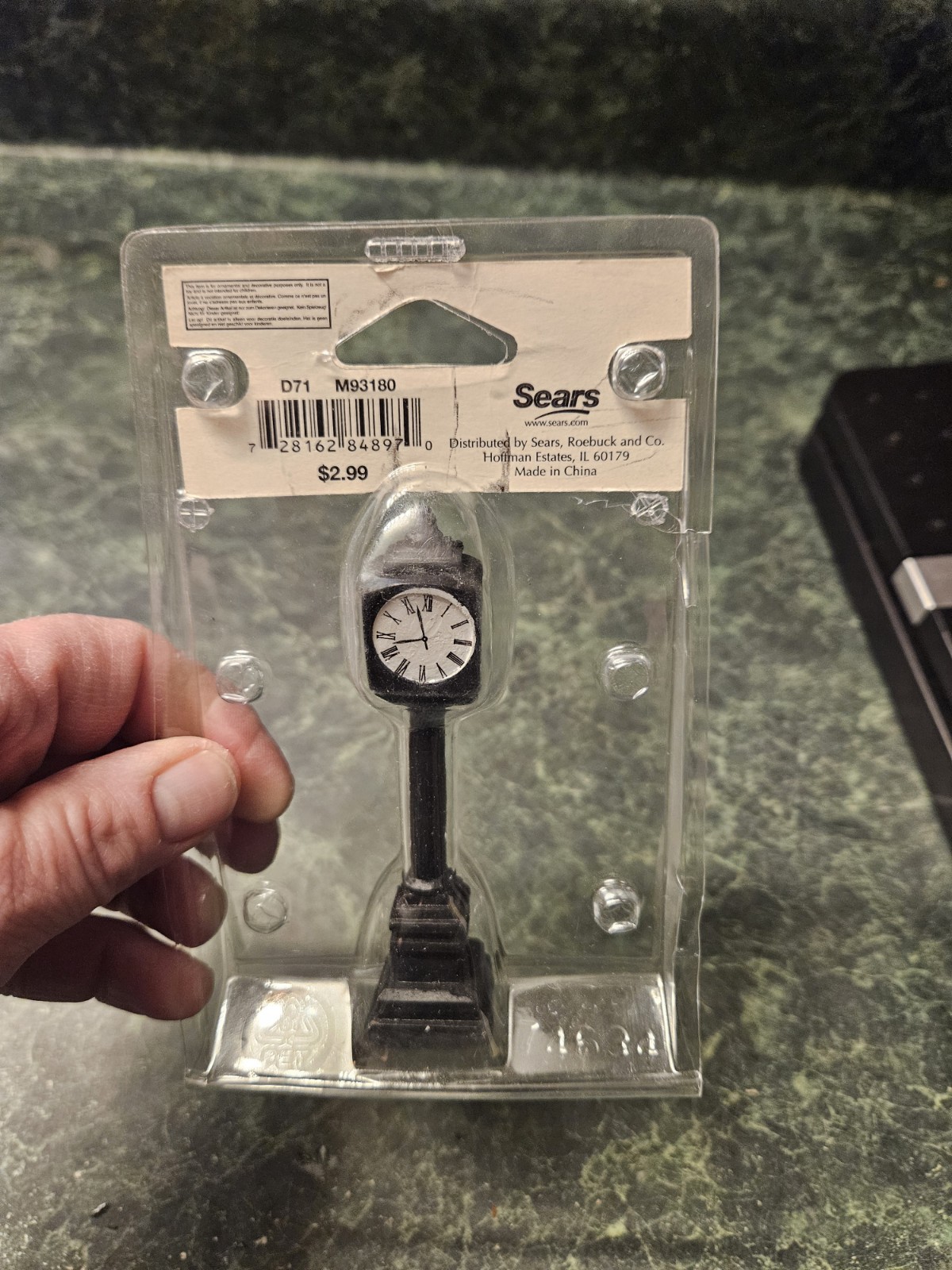 Lemax 2007 Christmas Village Collection Street Clock Accessory 74634 New Piece