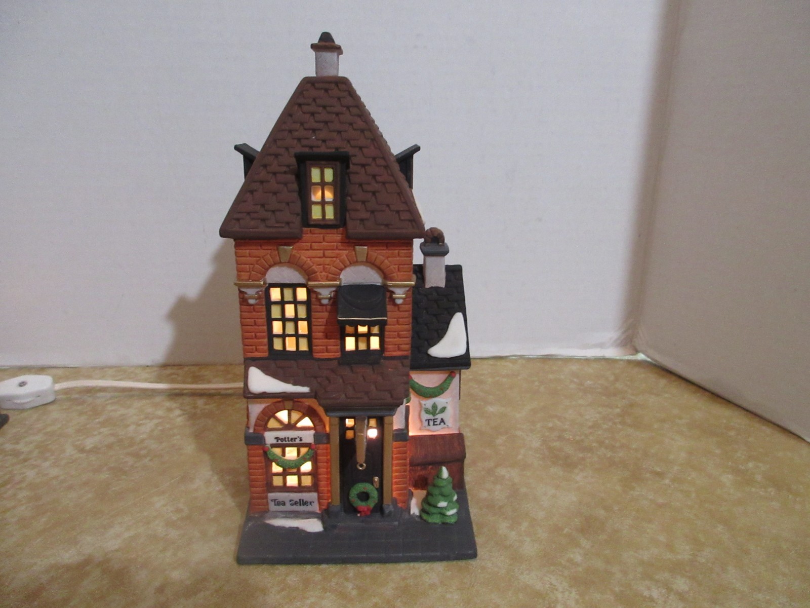 Dept. 56 CIC 2 West Village Shops Spring St. Coffee House & Potter’s Tea Seller