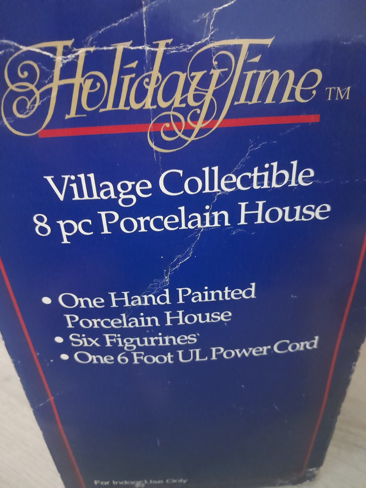 1997 “Coach House Cafe” Holiday Time Porcelain Light Up Display