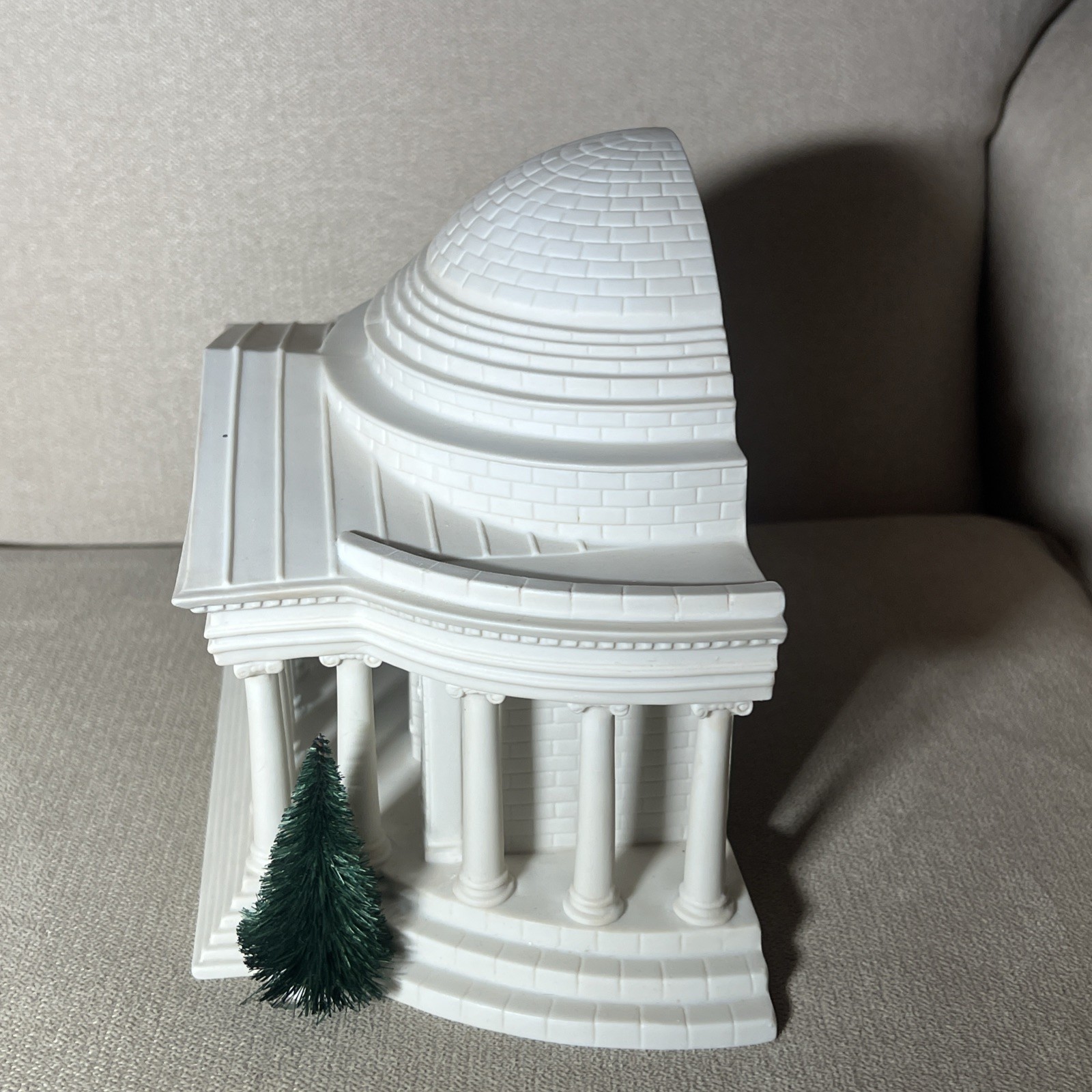Dept 56 American Pride Collection Jefferson Memorial Patriot Pin & Scroll NO Box