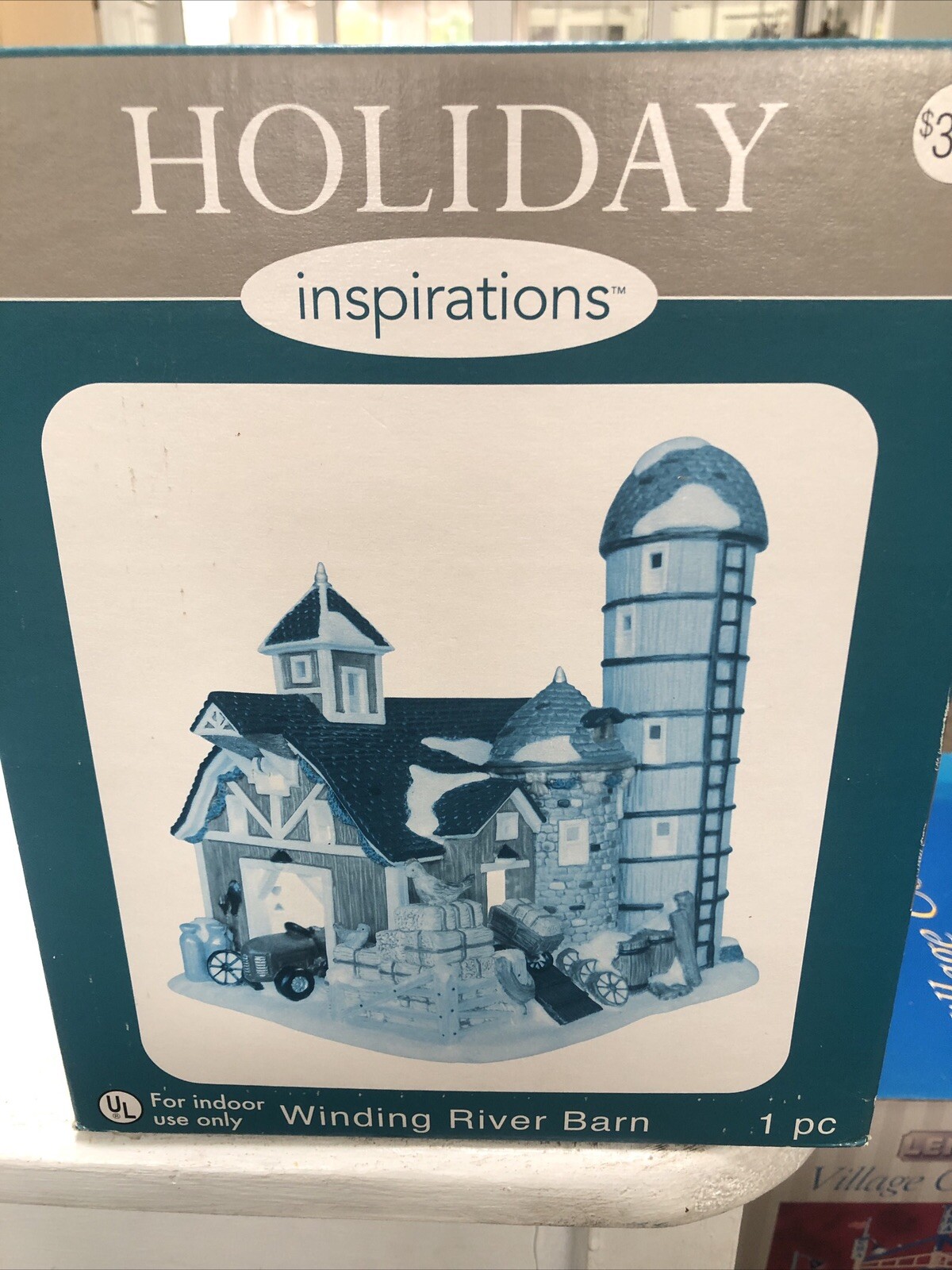 Holiday Inspirations Winding River Barn NIB