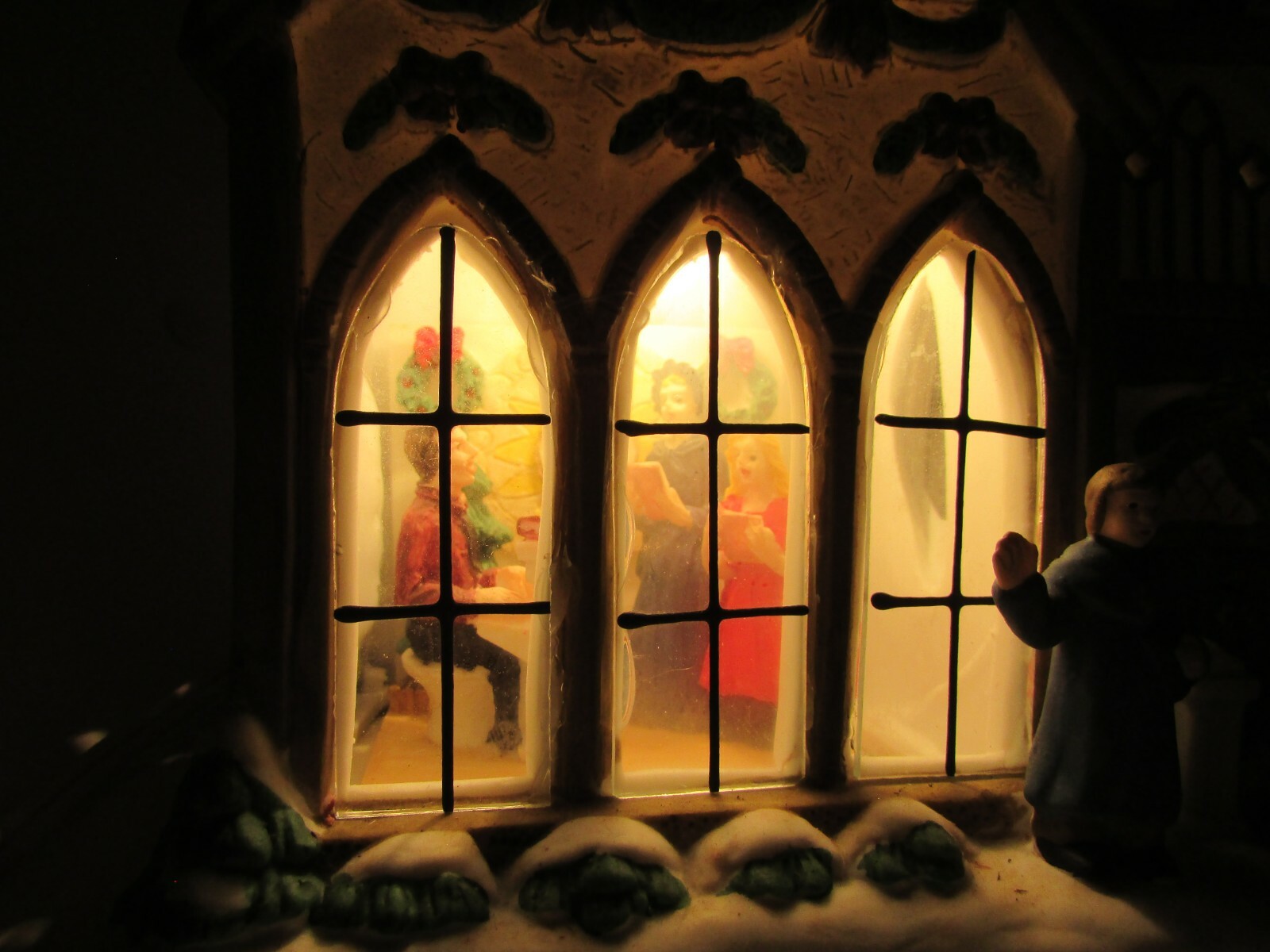 Trim A Home ST. PAULS CHURCH Porcelain Christmas Village House 2000 EUC!