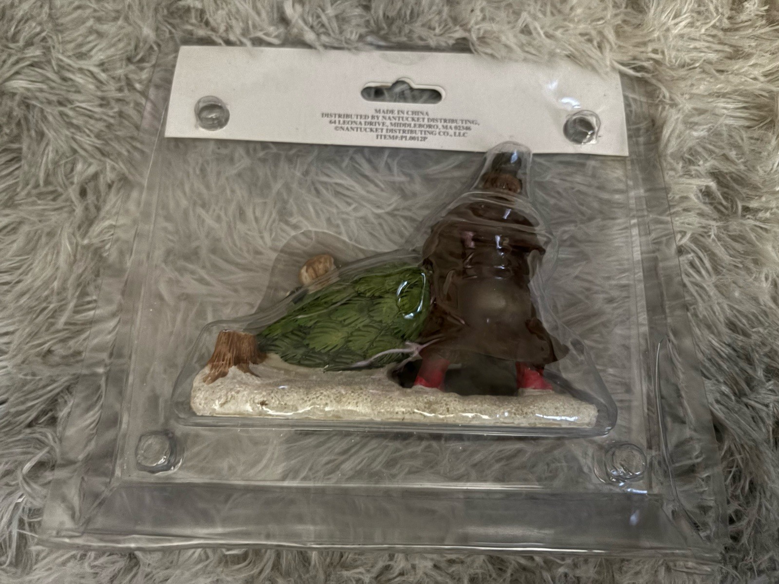 Lemax Christmas Tree Transport Snow Village Accessory Retired Original Box