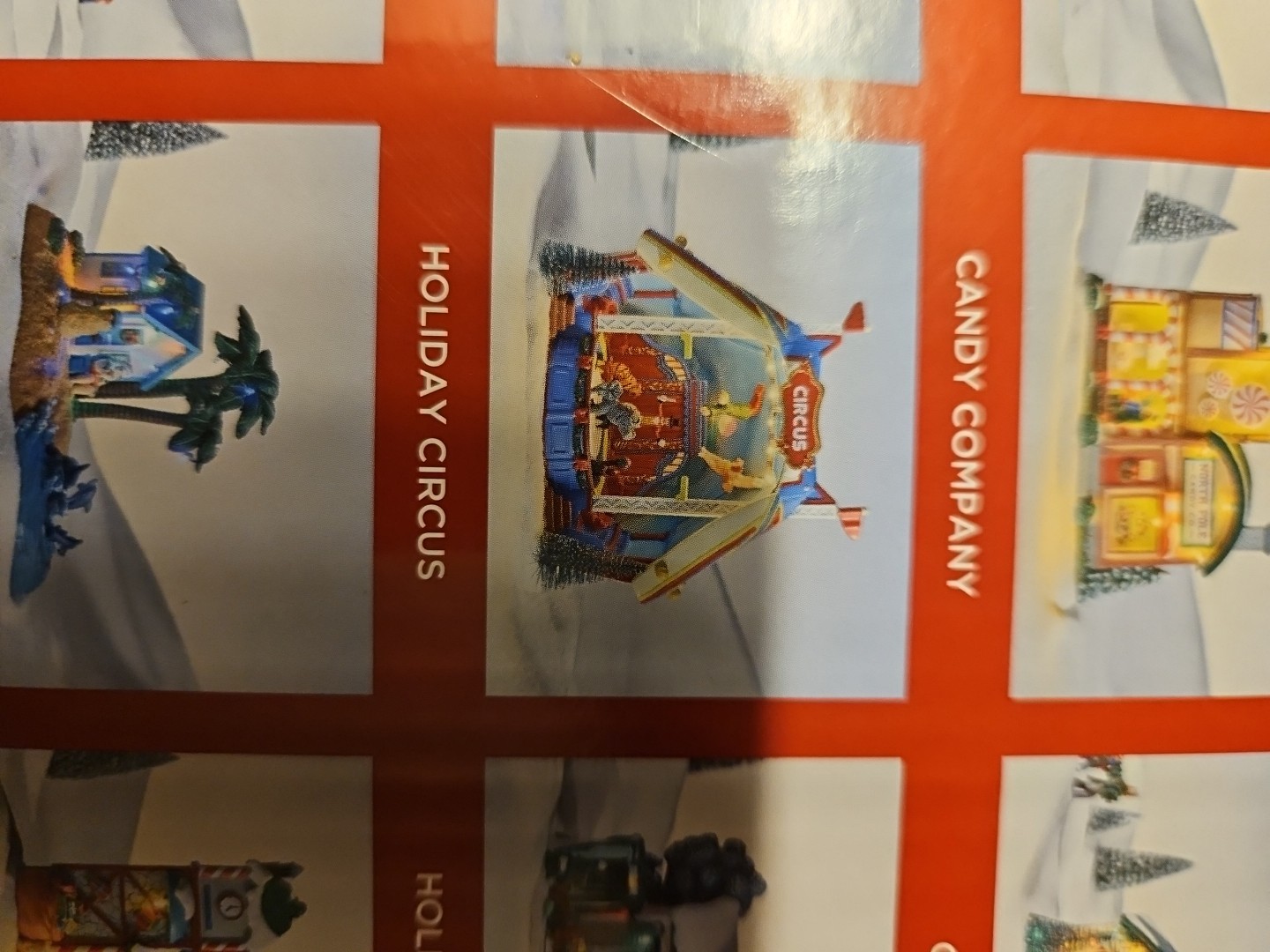 St. Nicholas Square LED Musical Holiday Circus NEW IN BOX MUSIC MOTION