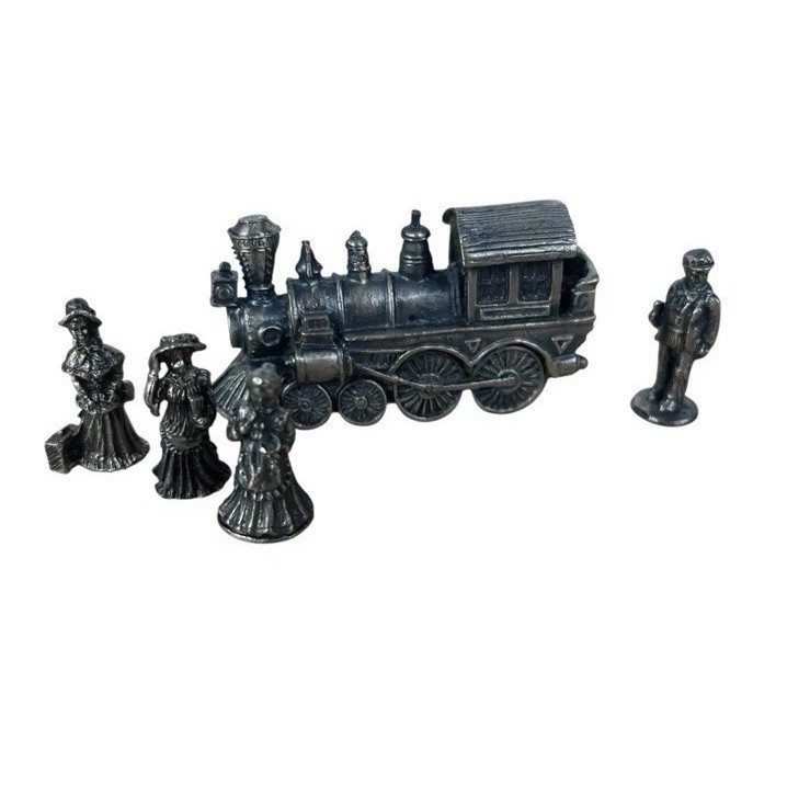 Liberty Falls The Americana Pewter Collection 5 Miniature Figurines, Locomotive
