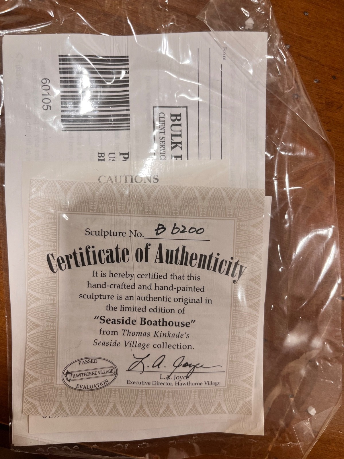 Thomas Kinkade Houses with Certificates PART 1
