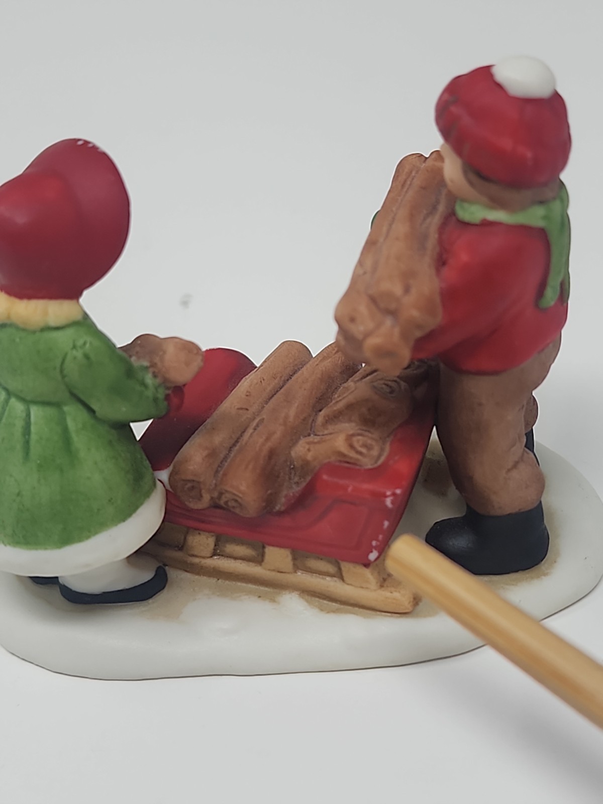 Vintage Christmas Village Lot 22 pc Mix Miniature Figurines Christmas Set Santa