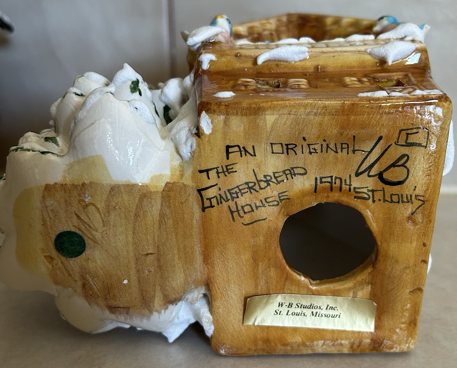 Walter Brockmann ~ The Gingerbread House An Original – Signed