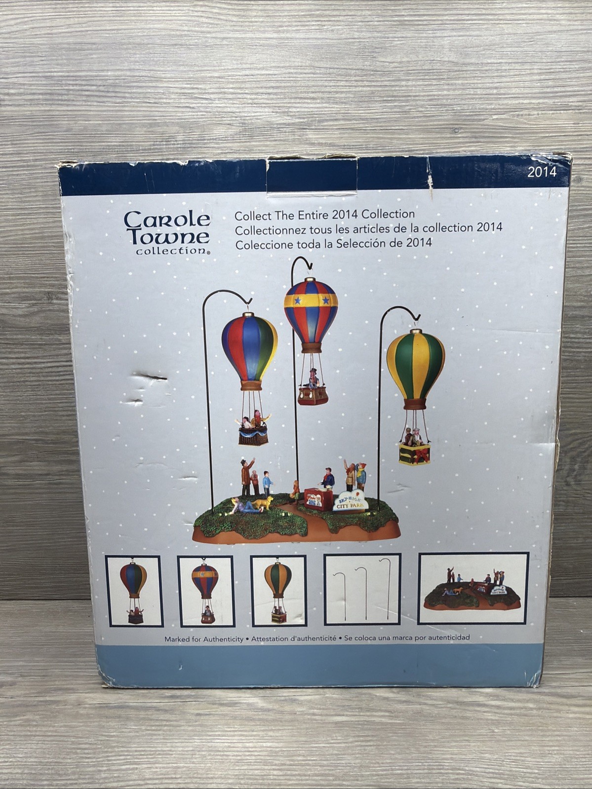 Lemax / Carole Towne Animated & Lighted Sky High City Park (Tested/Works) Open