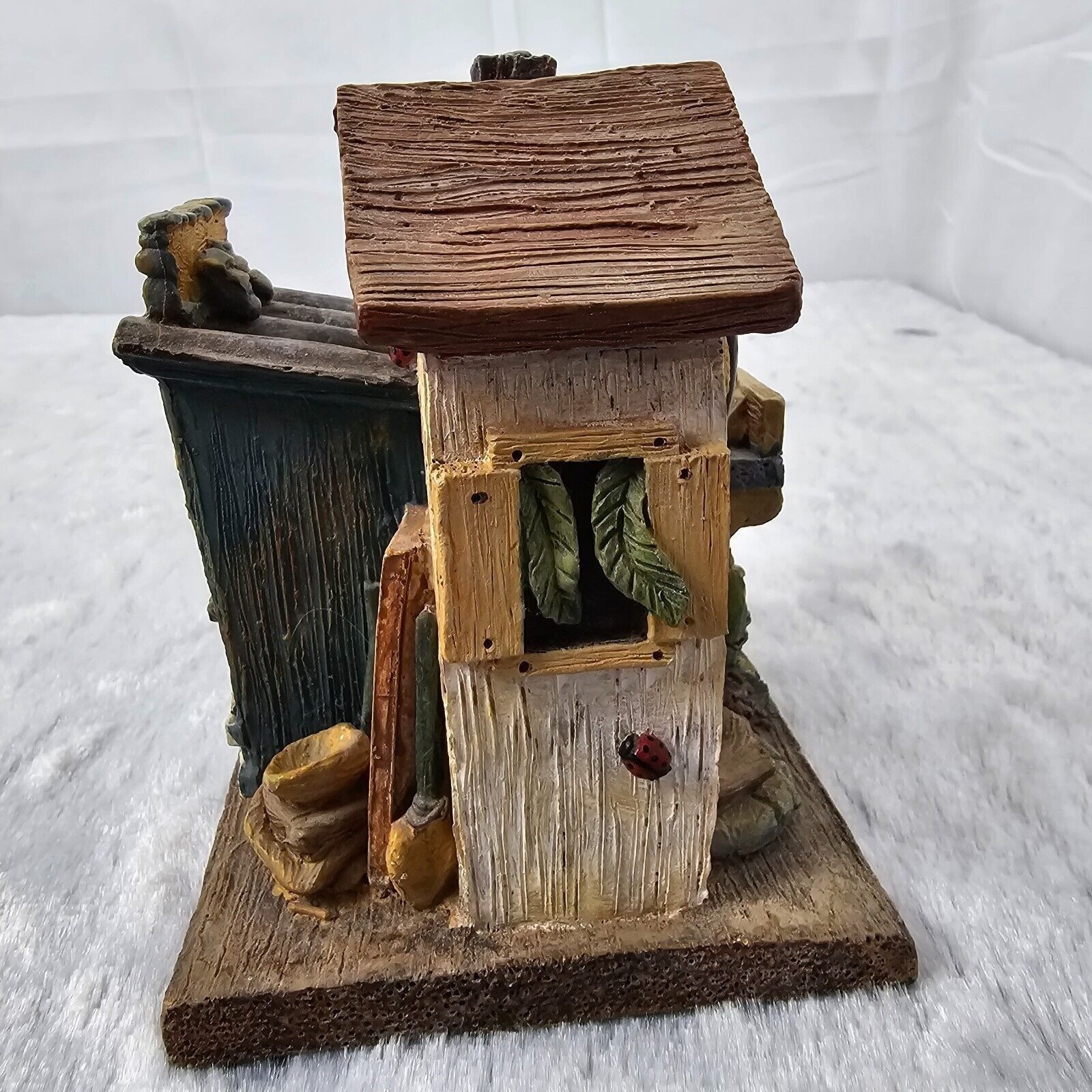 Boyds Bears Cottages Set of 2 4.5×7 Magpie Market Garden Shop Motel Hardware