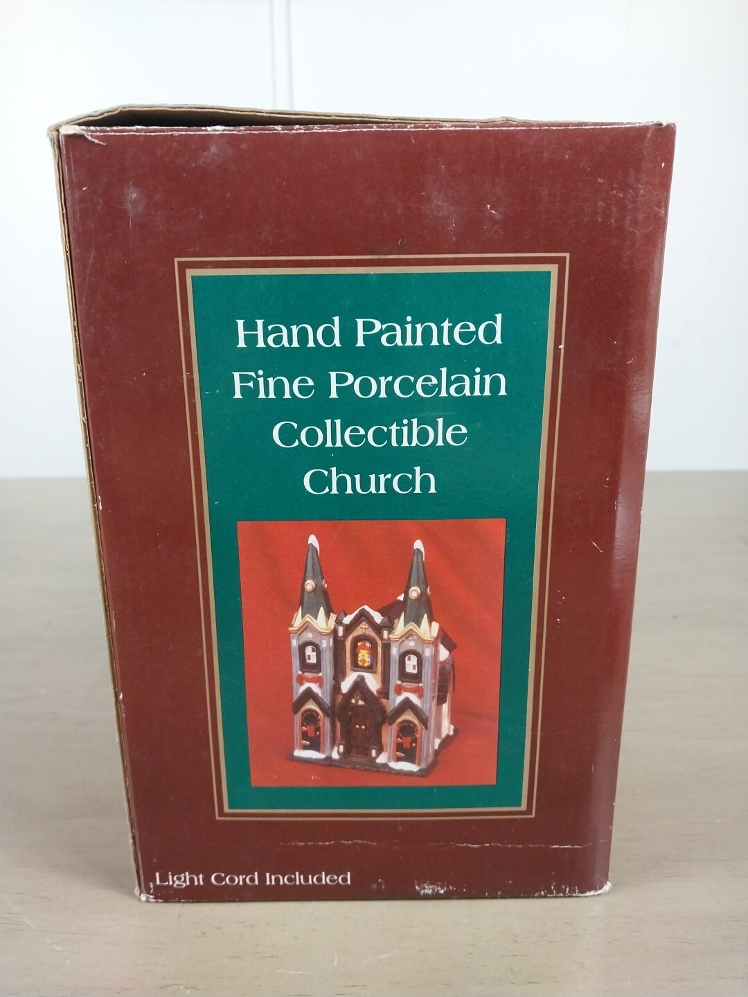 Galleria Hand Painted Fine Porcelain Collectible Church TPH-123 Original Box