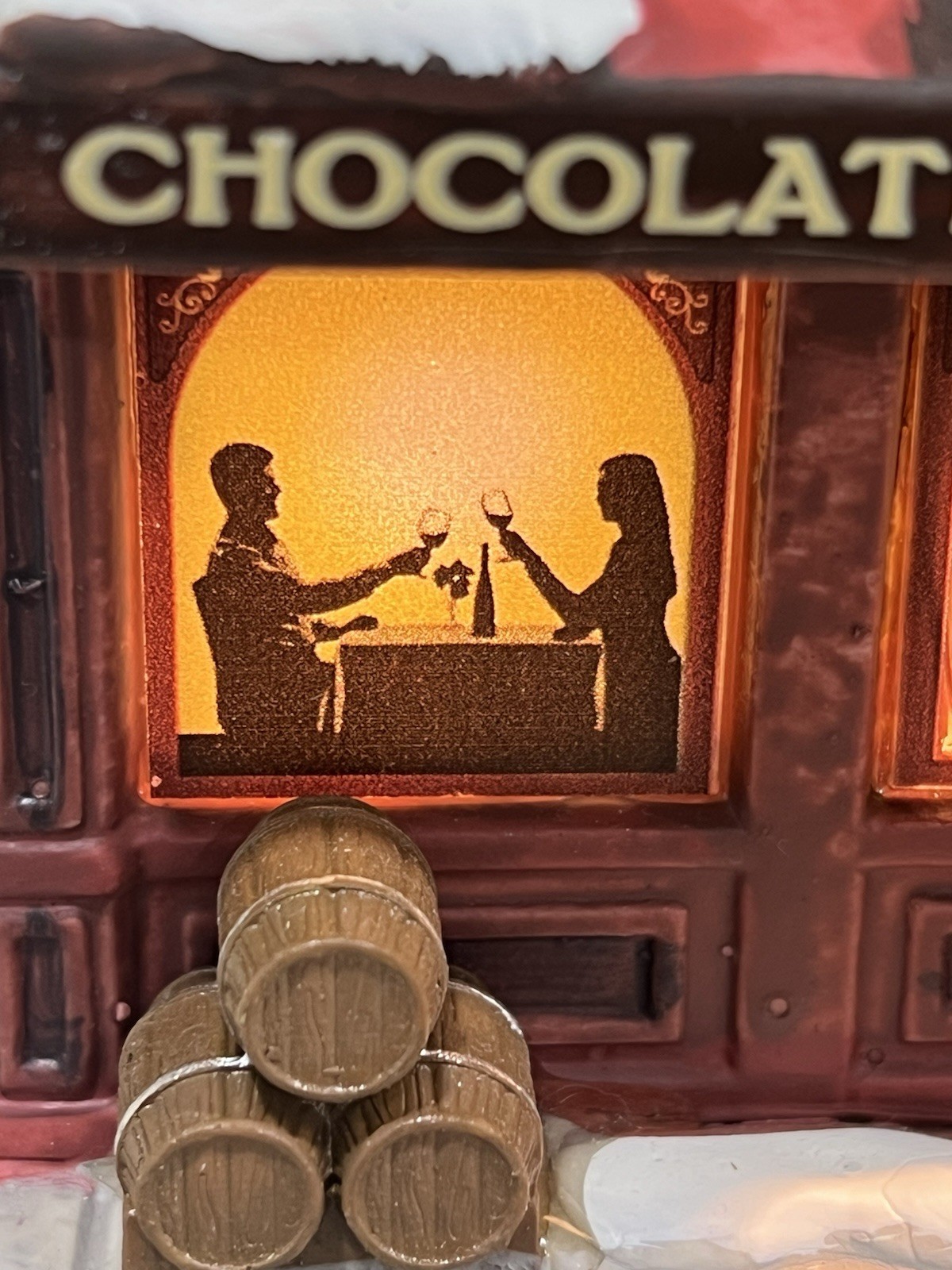 Lemax “Carmella’s Wine And Chocolate Tasting Room” 2023 Excellent Condition !