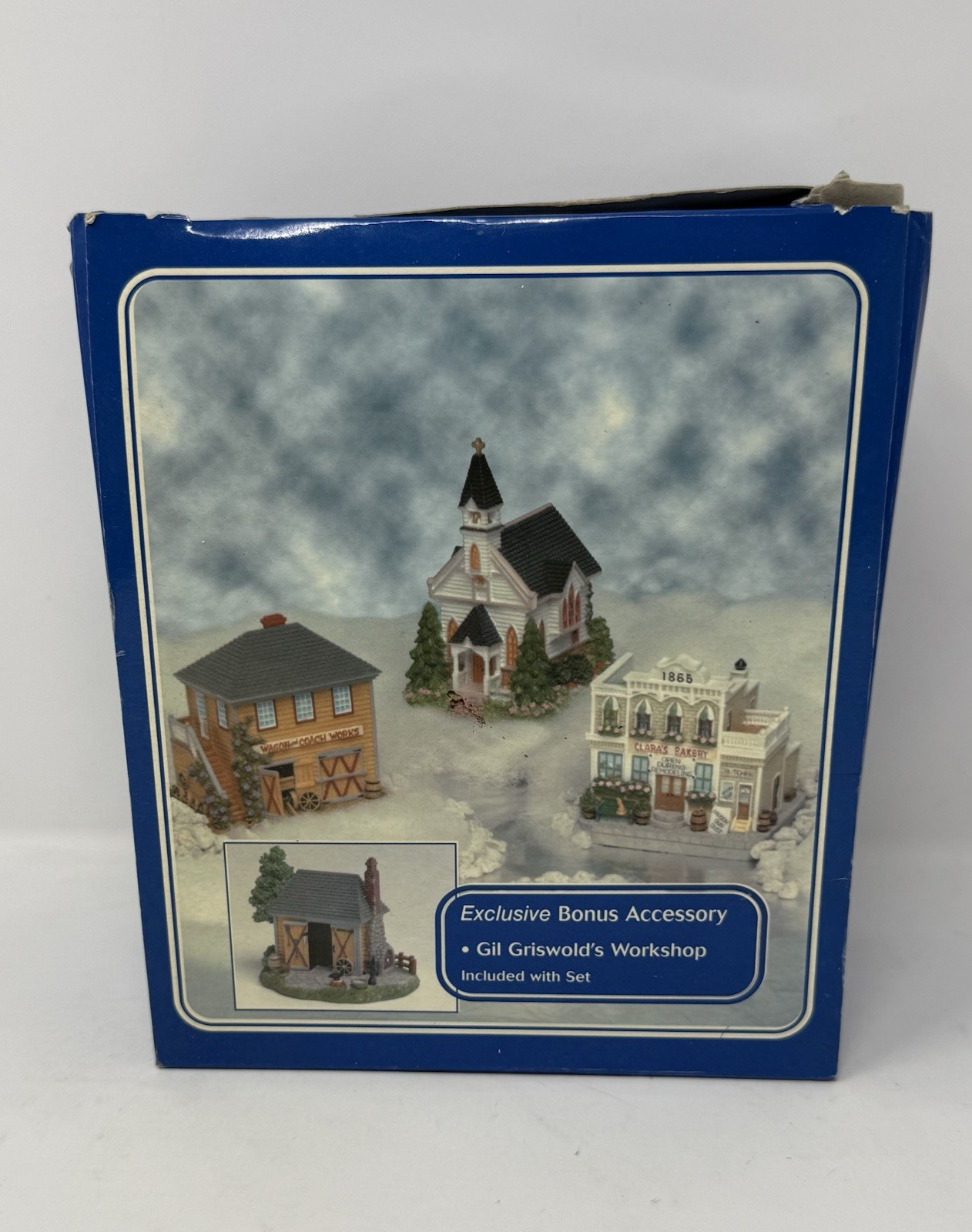 Vintage Liberty Falls Collection Set #3 Lot Of 4 Village Structures