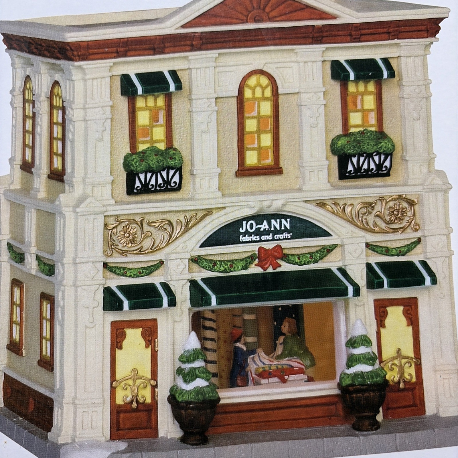 NEW! Jo-Ann Fabric And Craft Store Holiday Inspirations Christmas Village House