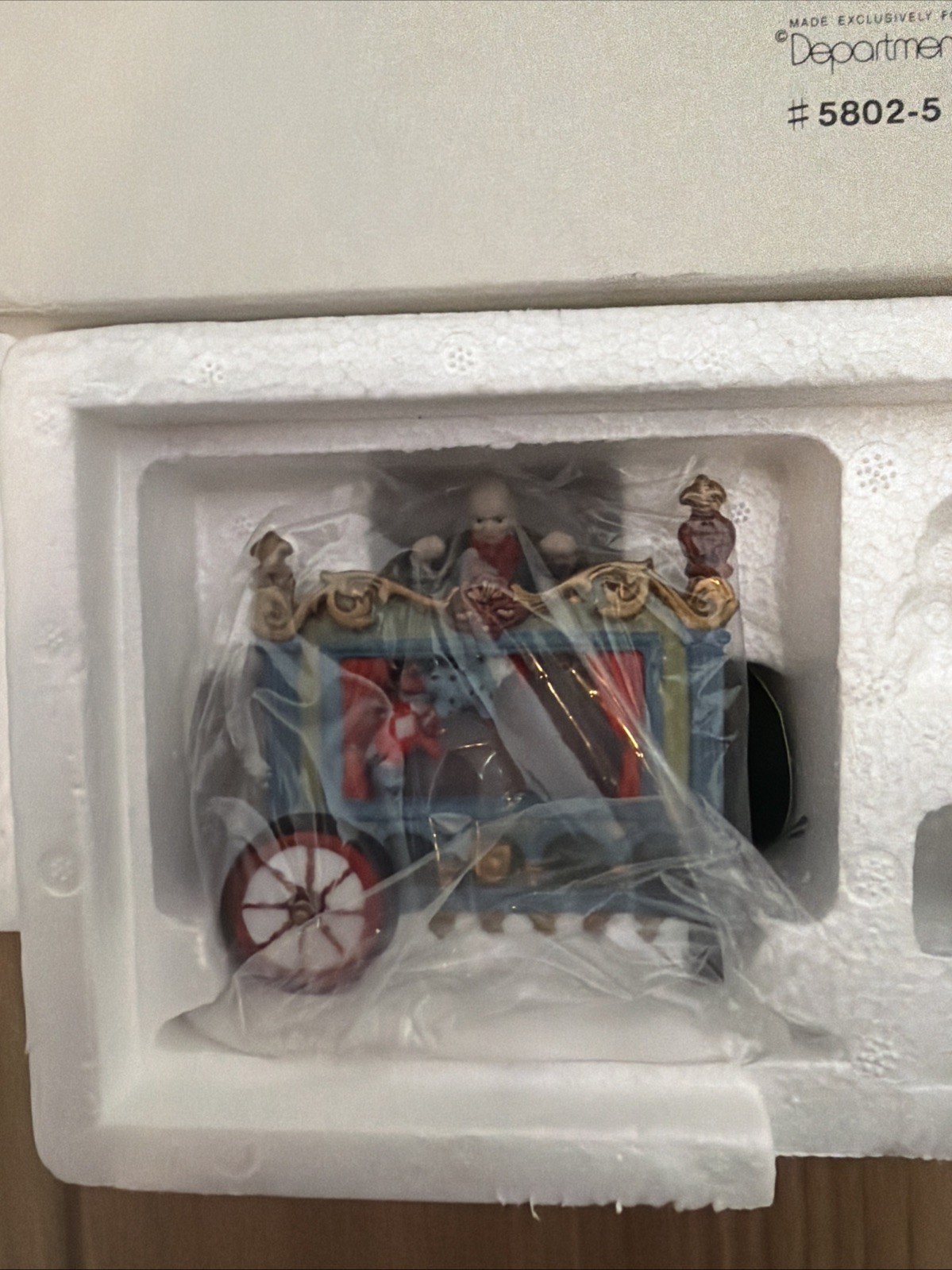 DEPARTMENT 56 Heritage Village Collection THE OLD PUPPETEER Set of 3 #5802-5