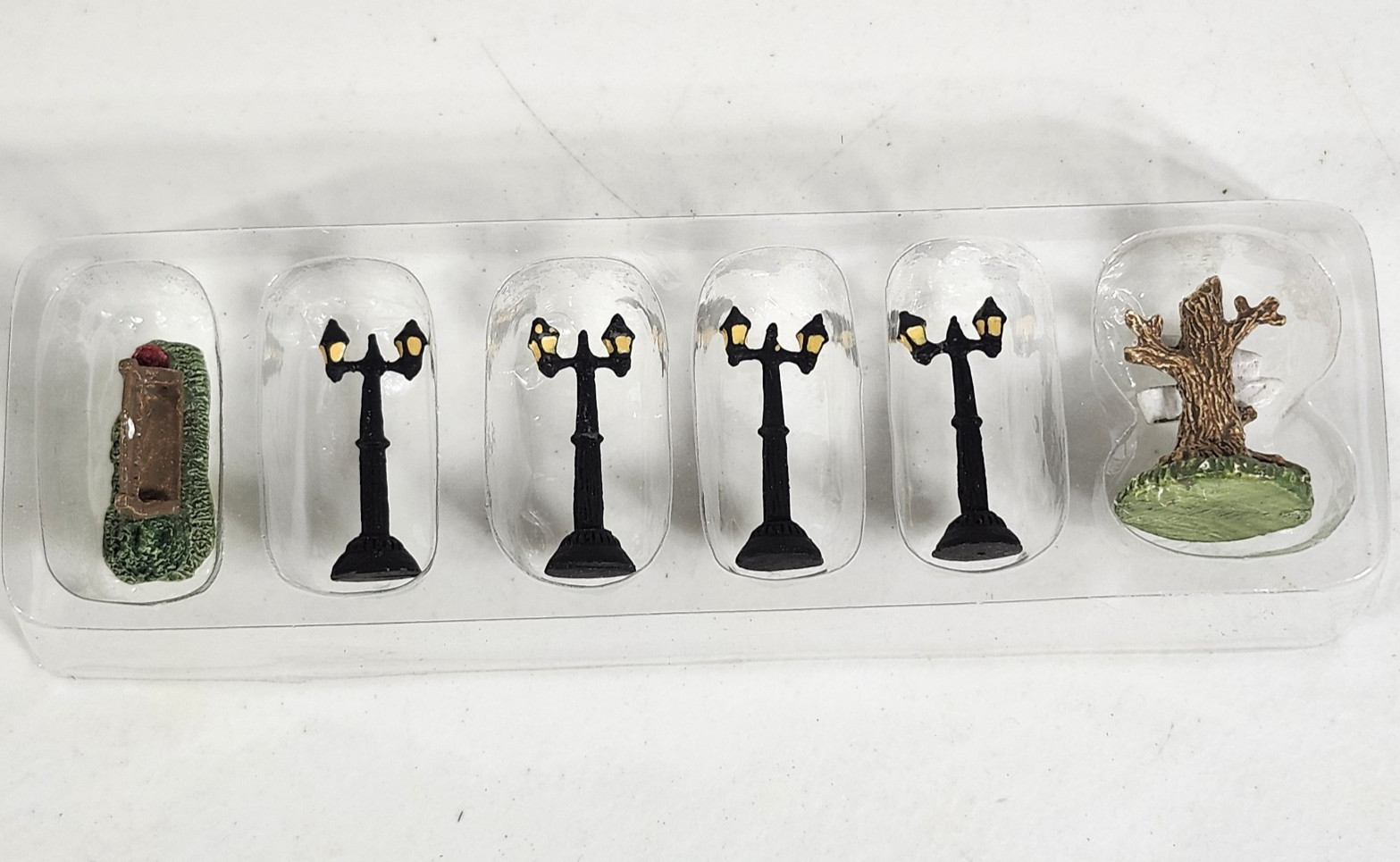 Americana Collection 6 Pc. Mini Accessory Set AH50 Solid Pewter/Hand Painted NEW
