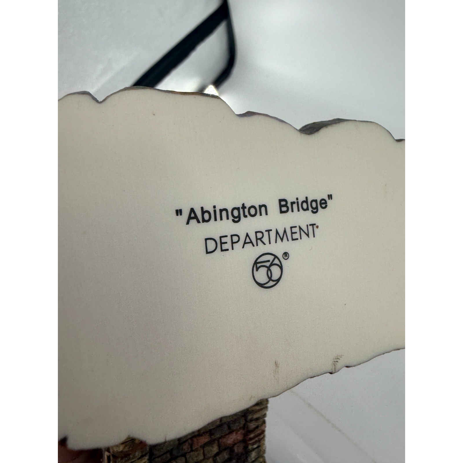 Department 56 Abington Bridge Dickens Village Heritage Series Boxed Department