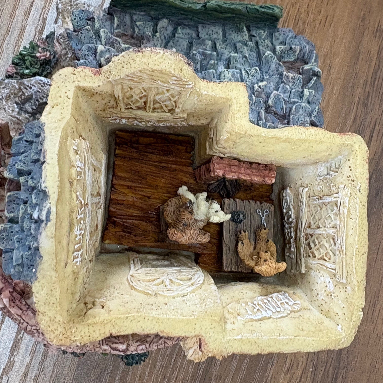 Boyds Bears Bearly Built Village #1 2000 and Steven 1992